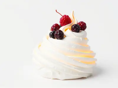 Magical Meringue Cake Fantasy model pack Low-poly 3D model