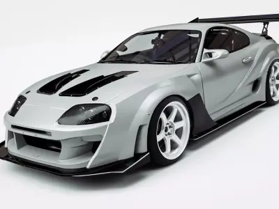 TOYOTA SUPRA 3D model
