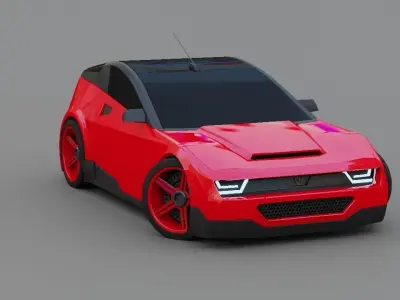 Concept car 3D model