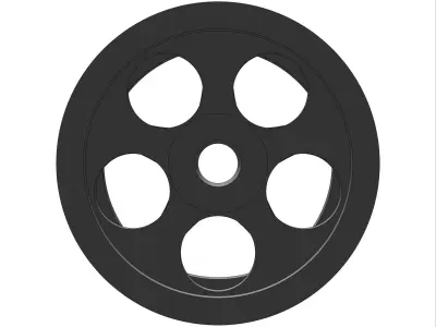 NISMO LM-GT4 164 RIMS FOR HOTWHEELS 3D print model 3D print model