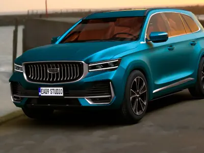 Geely Monjaro 2025 3D model