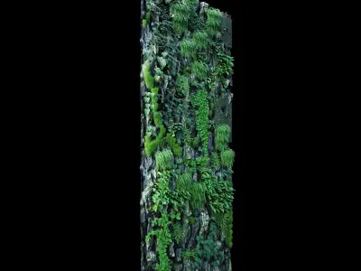 Vertical Garden 3D model