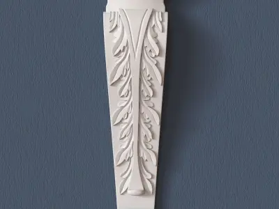 Decorative Corbel 3D model 7