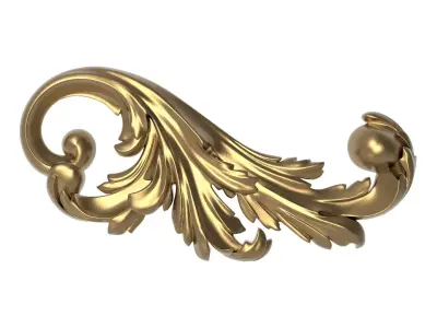  decorative pattern ready for 3D printing 3D model