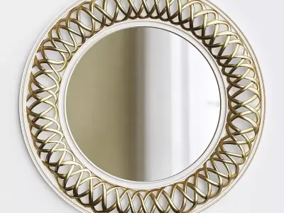 Oval Mirror 3D model