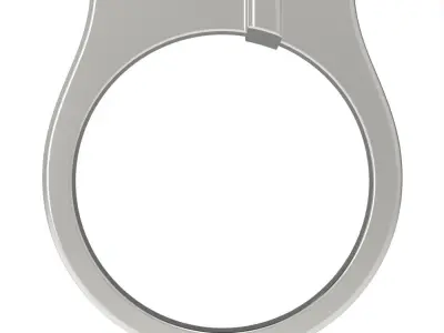 Classic cross ring 3D print model