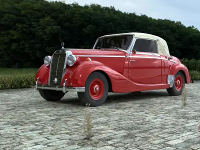 mercedes 170s 3D model