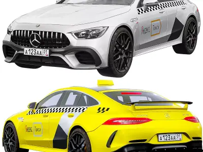 Mercedes Benz GT63 S Performance Taxi 3D model