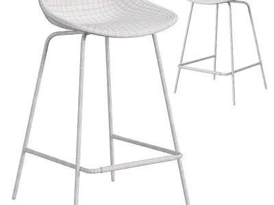 Bar stool SHT ST19 SF1 S29 1 3D model