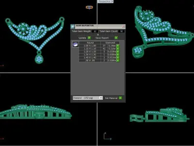 FASHION RING 3D model 5