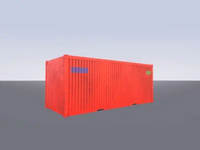 Trains Pack Low-poly 3D model