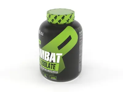 Protein Powder Combat 3D model