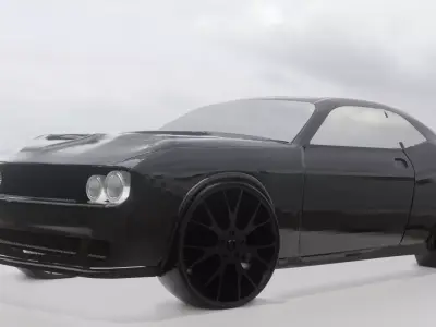 challenger 3D print model