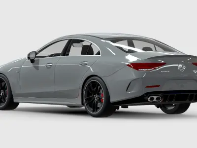 Mercedes CLS AMG Facelift 3D model