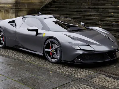 Ferrari SF90 3D model