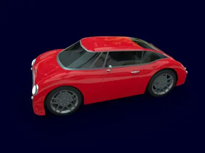 Austin 500 Hybrid AAA Low-poly 3D model