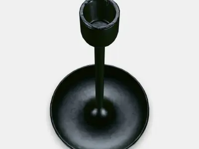 FULLTALIG Candlestick set of 3 Low-poly 3D model