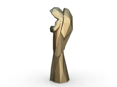 angel figure 3D print model