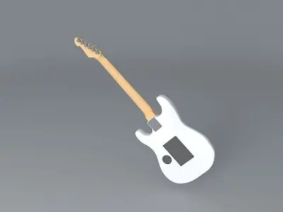 Bengal Tiger 1 guitar Free 3D model
