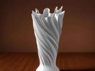 Vase 14P 3D print model