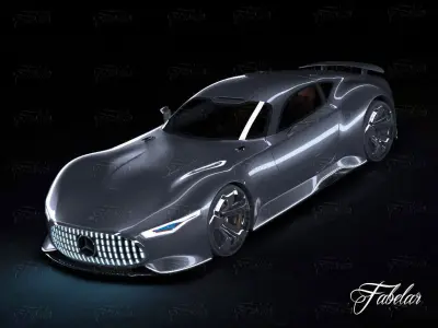 Mercedes Vision GT 3D model