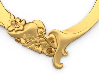 Frame mirror 3D model 25 3D print model