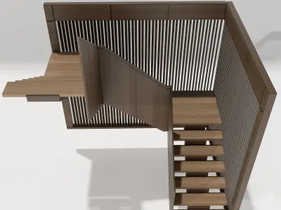 STAIR NO37 A 3D model