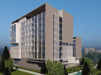 OFFICE BUILDING 3D model 431