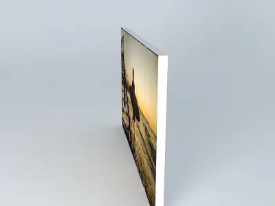 Culture photobook template - surfboard Free 3D model