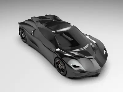 Pagani X1 Final Design Concept by AF Design 3D model