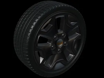 Car Wheel 3D model by joule007 from CGTrader