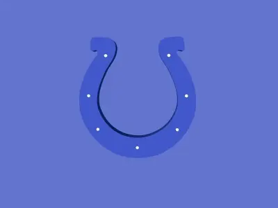 Indianapolis Colts Team Logo 3D model