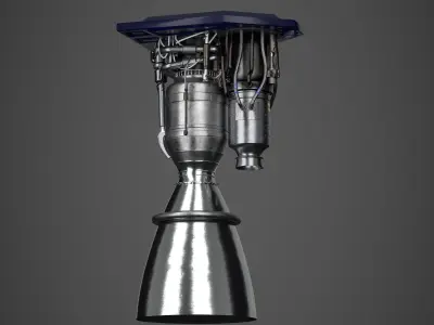 Rocket Engine 3D model