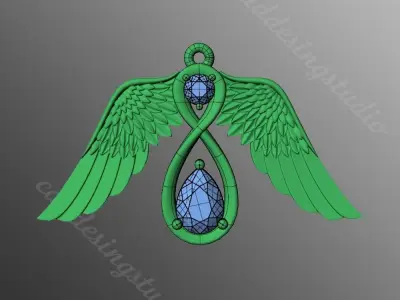 Pendant kk2 3D print model