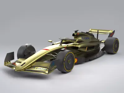 Formula 1 2022 and 2023 Concept Car Design 3D model