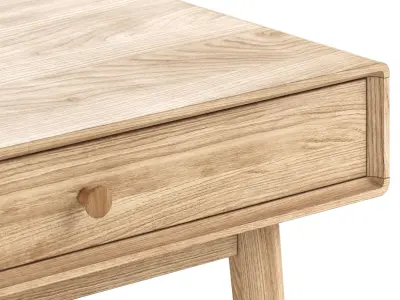 La Redoute Interieurs Miji 2 Drawer Desk 3D model