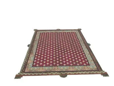 Medieval Carpet V1 Low-poly 3D model