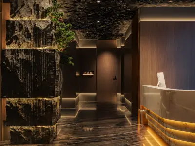 Hotel reception hallway 3D model