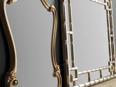 Mirror Collection Set 04 3D model