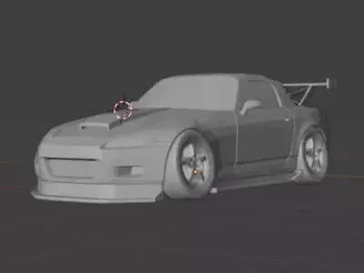 Honda S2000 Agrose  Shadow Design Body Kit 3D model