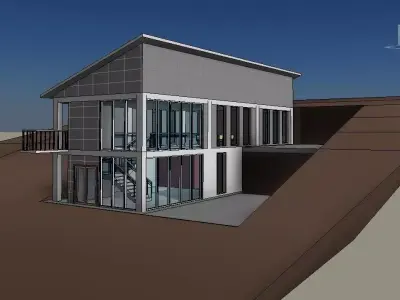 Revit Villa Detail Model 3D model
