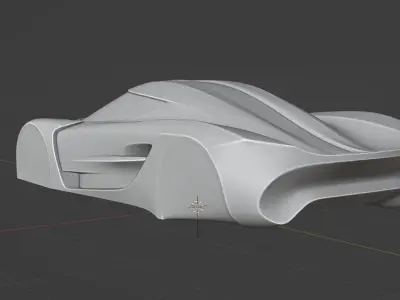 koenigsegg jesko Speedform Supercar 3D print model