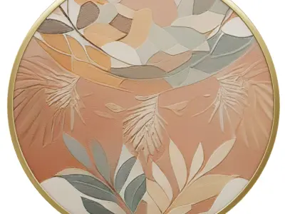 Wall Decoration item 12 Low-poly 3D model