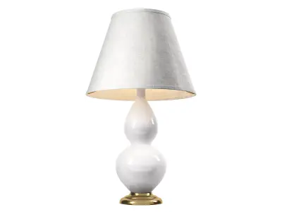Ceramic Lamp Low-poly 3D model