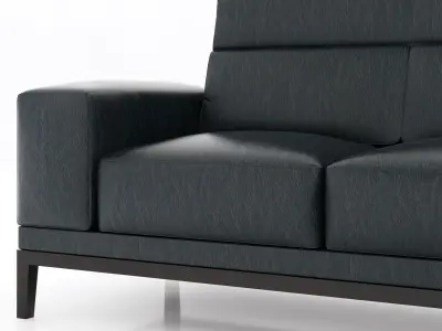 Natuzzi Borghese sofa 3D model