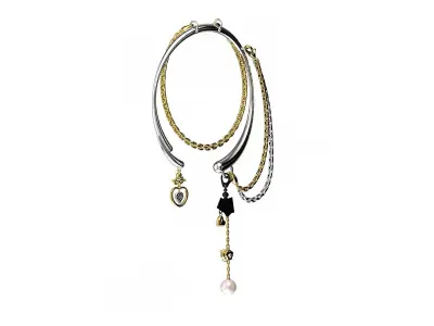 Necklace exclusive 2 3D print model