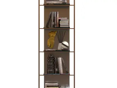  Bookcase Uffizio 3D model
