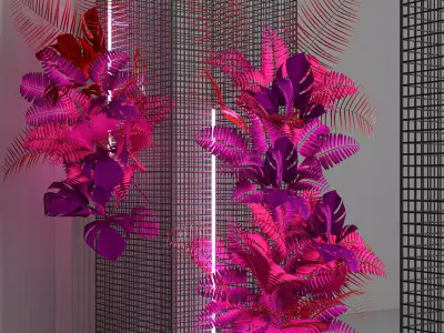decorative set 49 3D model