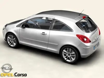 Opel Corsa 3D model