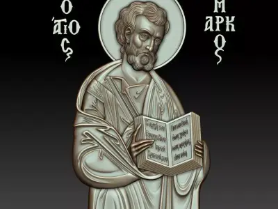 Mark the Evangelist 3D model